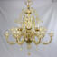 Lampadario Rezzonico Golden King - tutto oro 24 carati -Collezione Lusso