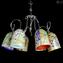 Kandinsky - Lampadario in vetro di Murano OMG - 6 luci