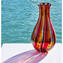  Vaso elegante in Filigrana - Vetro di Murano Originale OMG 