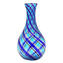 Vase Ampoule Blue Cannes- Original Glass Murano OMG