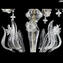 Venetian Chandelier 12 lights Cimiero crystal and gold - Rezzonico - Murano Glass