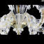 Lampadario 12 + 8 + 6  luci Cimiero Cristallo e oro - Rezzonico - Vetro di Murano