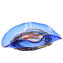 Sombrero Blue Centerpiece - Venetian Glass Vase
