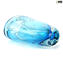 Vase Light Blue - Sommerso - Original Murano Glass OMG