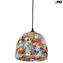 Hanging Lamp Millefiori - multicolor - Original Murano Glass
