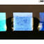 Elegant  Plate - sea colors - Empty pockets - Original Murano Glass