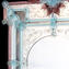 flowery - Venetian Mirror- original - murano - glass - omg
