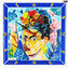 Frida - tributo a Frida Kahlo - Orologio da Parete piccolo