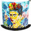 Lampada da Tavolo  frida - tributo a Frida kahlo - Vetro di Murano Originale OMG