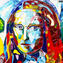 Gioconda -  esclusivo quadro tributo a Leonardo da Vinci  - Fatto a Mano 