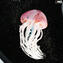 Exotic jellyfish Aquarium - with led lamp - Original Murano Glass Omg