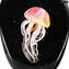 Exotic Pink Jellyfish Scultpure Sommerso with led lamp - original Murano Glass omg 