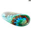 Vase Provence - Sommerso - lagoon color - Original Murano Glass OMG