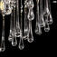 Drop Chandelier in Clear glass - Original Murano Glass OMG 