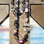  Long Necklace Firenze - with silver- Original Murano Glass OMG