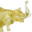 Famiglia di Elefanti - Vetro e oro - Vetro di Murano originale