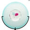 Disc on Stand - Jellyfish - Original Murano Glass OMG