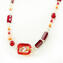 Necklace Riga - Red - Original Murano Glass OMG