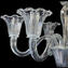 Table Lamp Flambeau - Crystal 6 light - Original Murano Glass OMG 