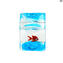 Fish Aquarium cube - Original Murano Glass OMG