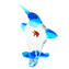 Penguin with Fish - Original Murano Glass OMG