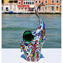 Fantasy Elephant Figurine in Murrine - Original Murano glass OMG