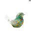 Multicolor Sparrow - Original Murano Glass OMG