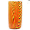 Tigre Vase elegant shape - Blown Vase - Original Murano Glass OMG