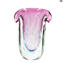 Vase Delta Baloton - Purple - Sommerso - Original Murano Glass OMG