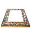 Mosaico di Murrine  - SPECCHIO VENEZIANO - vetro di Murano e Oro