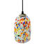 Hanging Lamp Millefiori - Multicolor - Original Murano Glass OMG