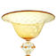 Vaso core  - Oro e Ambra - Vetro di Murano Originale OMG