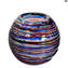 Filante bowl vase - Original Murano Glass