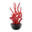 Blixa - water plant - red - Original Murano Glass OMG