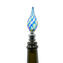 Bottle stopper Cannes Blu and green - Murano Glass Drop Shape + Box