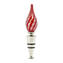 Bottle stopper Cannes red - Murano Glass Drop Shape + Box