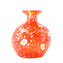 Red Vase with murrine - Original Murano Glass OMG