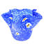 Bowl Centerpiece  Damian - Blue - Original Murano Glass OMG
