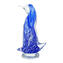 Pinguino figurina - Blu sommerso - vetro di Murano