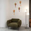 Hot air baloon - With Cannes - original Murano Glass 
