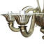 Venetian Chandelier smoked glass Pastorale - Original Murano Glass