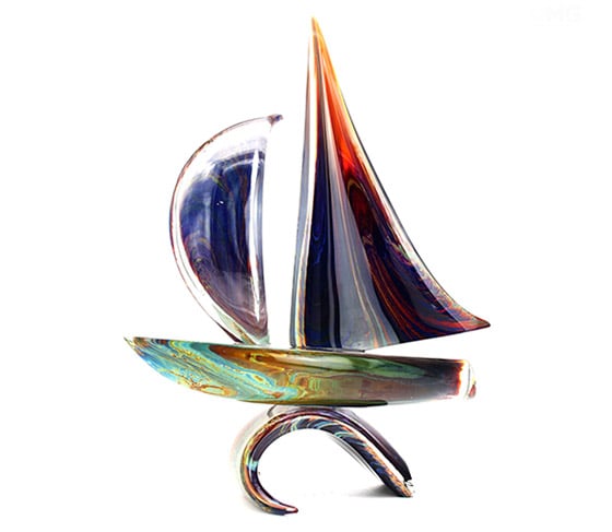 calcedonio Glas Murano venezianisch