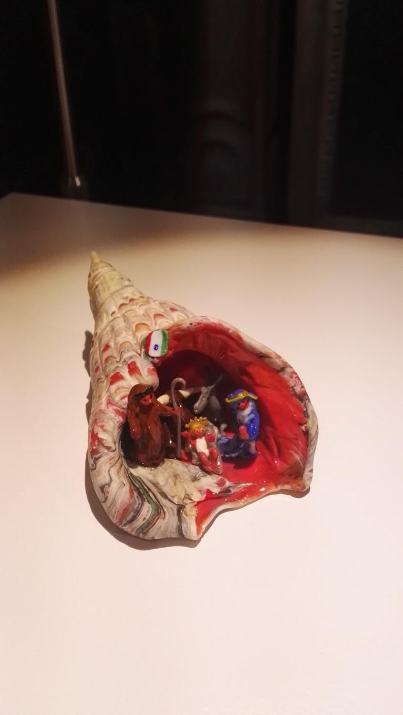 Mostra i presepi dei maestri del vetro di murano natale 2016
