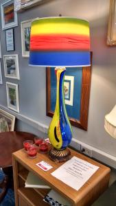 ¿Esta lámpara es de Murano?