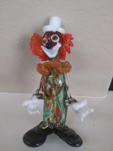 Clown en verre