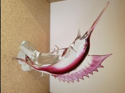 Glass Marlin/Sailfish Piece