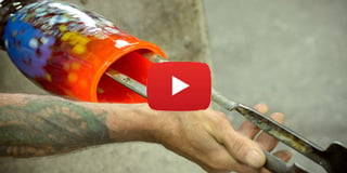  video how we make murano glass vase omg video