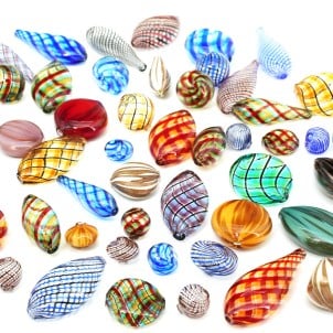 glass_beads_collection_aventurine_original_murano_glass