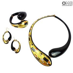 klimt_parure_original_murano_glass_omg
