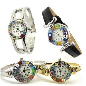 Armbanduhren aus Muranoglas
